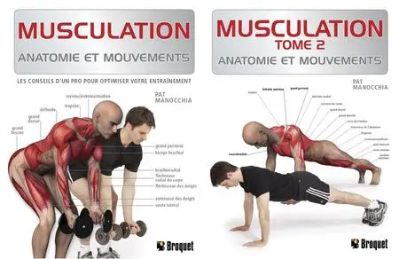 Pat Manocchia, "Musculation : Anatomie et mouvements", 2 tomes