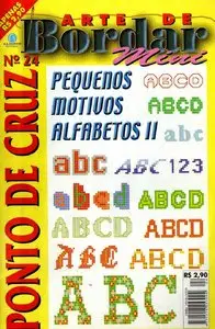 Arte de Bordar & Ponto Cruz MINI № 24