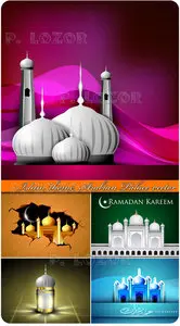 Islam theme, Arabian Palace vector