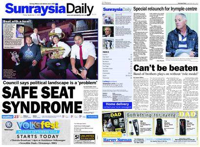 Sunraysia Daily – September 01, 2017