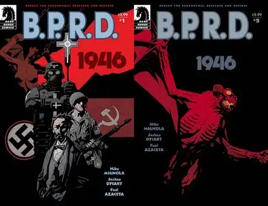 B.P.R.D. - 1946 #1-5 (2008) Complete