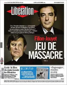 Liberation - Lundi 10 Novembre 2014