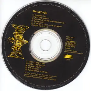 Pretty Maids - Sin-Decade (1992) [Japanese Ed.]