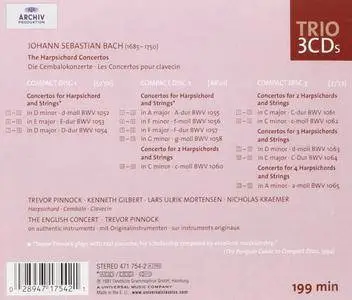 Trevor Pinnock / The English Concert - Bach: Complete Harpsichord Concertos (2002)