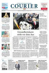 Holsteinischer Courier - 23. Oktober 2017