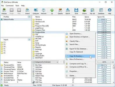 Disk Savvy Pro / Server / Enterprise 15.8.24