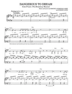 Dangerous to dream - Moises Antonio Galván Hernández 20139 (Piano Vocal)