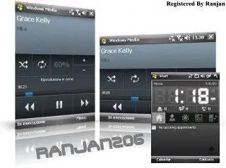 HTC Skin for Windows Media Player v1.0 (PPC)