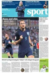 The Guardian Sports supplement  September 02 2017