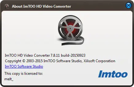 ImTOO HD Video Converter 7.8.11 Build 20150923 Multilingual