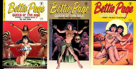 Bettie Page - Queen of the Nile #1-3 (1999-2000)