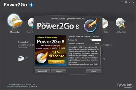 CyberLink Power2Go 8 Essential 8.0.0.2023
