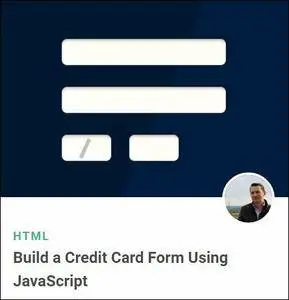 TutsPlus - Build a Credit Card Form Using JavaScript