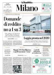 la Repubblica Milano - 12 Agosto 2019