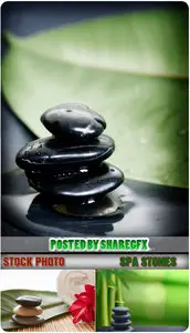 Stock Photo - Spa Stones