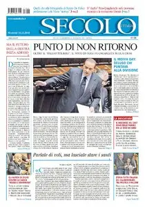IL SECOLO D' ITALIA 14 DICEMBRE 2010