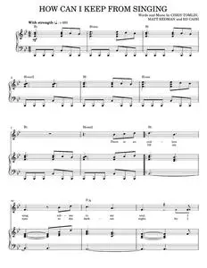How Can I Keep From Singing - Chris Tomlin, Matt Redman (Piano-Vocal-Guitar)