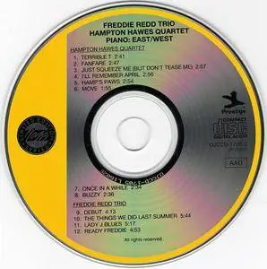 Freddie Redd Trio/Hampton Hawes Quartet - Piano: East/West (1956) {1991 OJC} **[RE-UP]**