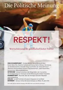 Die Politische Meinung – 15. Mai 2020