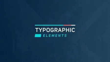 Typographic Elements 2 - Project for After Effects (VideoHive)