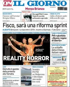 IL GIORNO MONZA E BRIANZA 12 GENNAIO 2010
