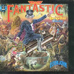 Elton John ‎– Captain Fantastic And The Brown Dirt Cowboy {Original UK} vinyl rip 24/96