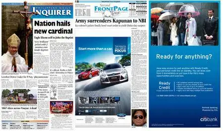 Philippine Daily Inquirer – October 26, 2012