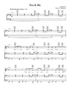 You and me - Dave Matthews Band (Piano-Vocal-Guitar)