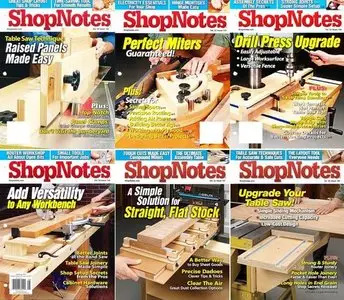 ShopNotes 2014 Full Collection (#133-138)