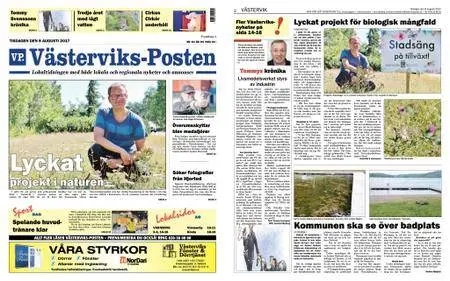 Västerviks-Posten – 08 augusti 2017