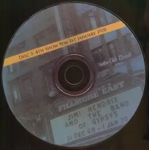 Jimi Hendrix and The Band Of Gypsys - 2 Nights at the Fillmore East (2007) 6 CD Box Set