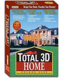 Portable Total 3D Home Design Deluxe v8.0