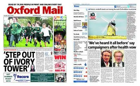 Oxford Mail – April 19, 2018