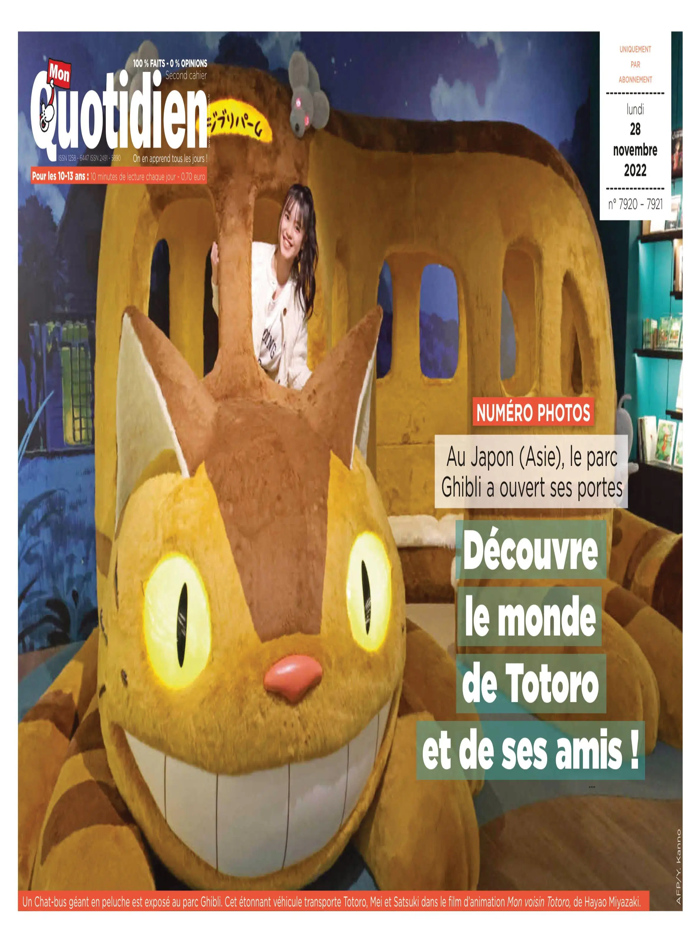 Mon Quotidien – 28 novembre 2022