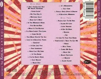 The Rascals ‎– The Rascals: Anthology 1965-1972 (1992) 2 CD