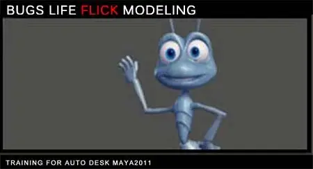 CGwhat - Bugs Life Flick modeling