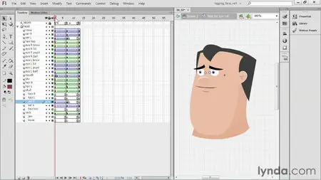 Rigging a Face in Flash Professional