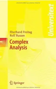 Complex Analysis (Universitext) by Eberhard Freitag [Repost]