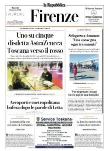 la Repubblica Firenze - 23 Marzo 2021