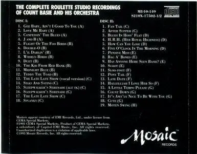 Count Basie - The Complete Roulette Studio Recordings Of Count Basie & His Orchestra (1993) {10CD Box Set Mosaic MD10-149}