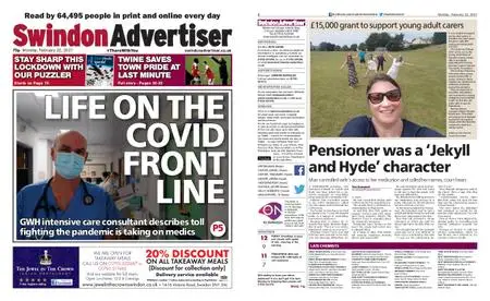 Swindon Advertiser – February 22, 2021