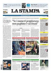 La Stampa Milano - 21 Novembre 2021