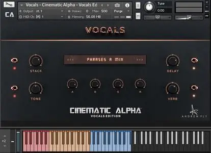 Andrew Fly Cinematic Alpha Vocals Edition v2.0 KONTAKT