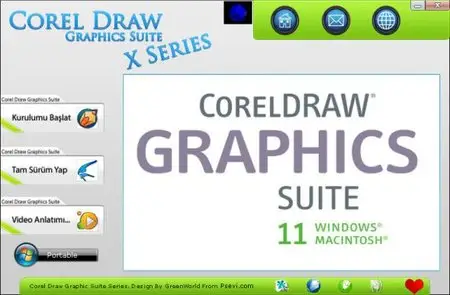 CorelDRAW Graphics Sutie X Series And Portable Versions 