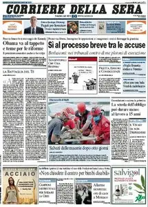 Il Corriere della Sera (21-01-10)