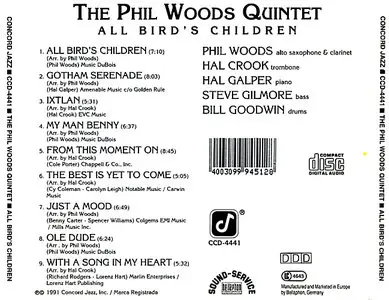 The Phil Woods Quintet - All Bird's Children (1991)