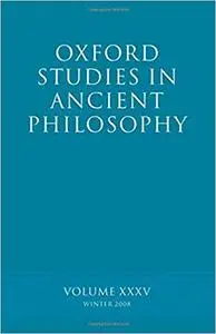 Oxford Studies in Ancient Philosophy: Volume 35