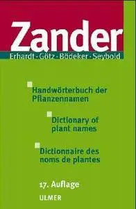Zander: Dictionary of Plant Names (Repost)