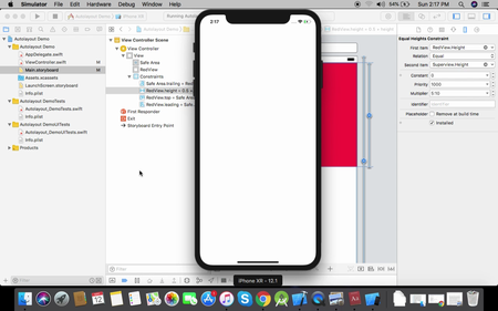 iOS Auto Layout (Swift/Xcode). Concise & Comprehensive Guide