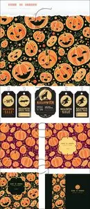 Vector - Halloween stickers